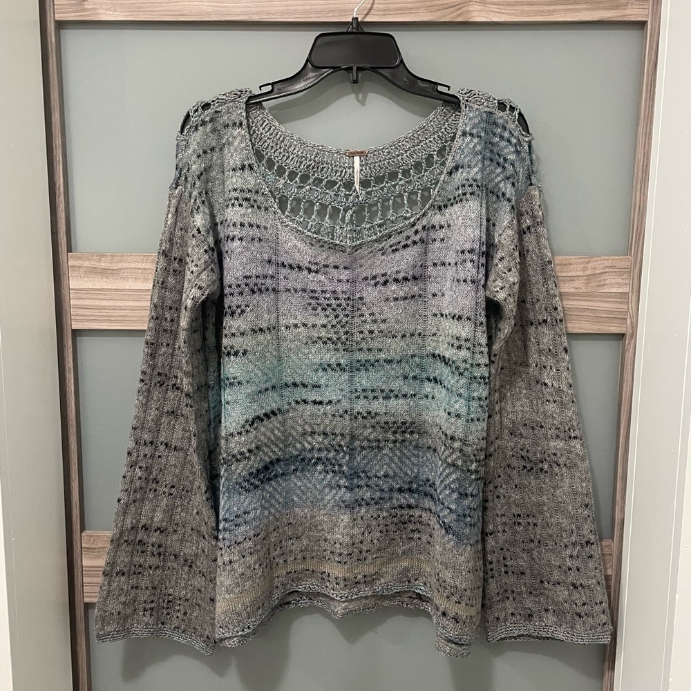 FREE PEOPLE Morning Bell Mohair Sweater